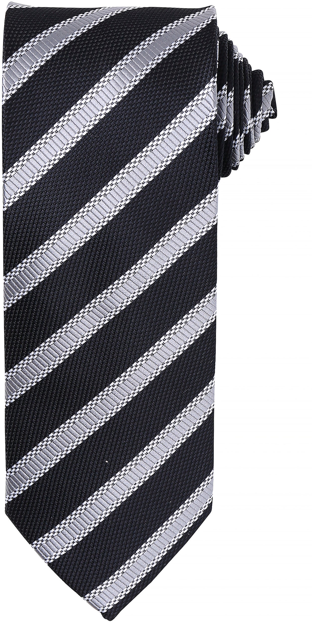 "Waffle" striped tie