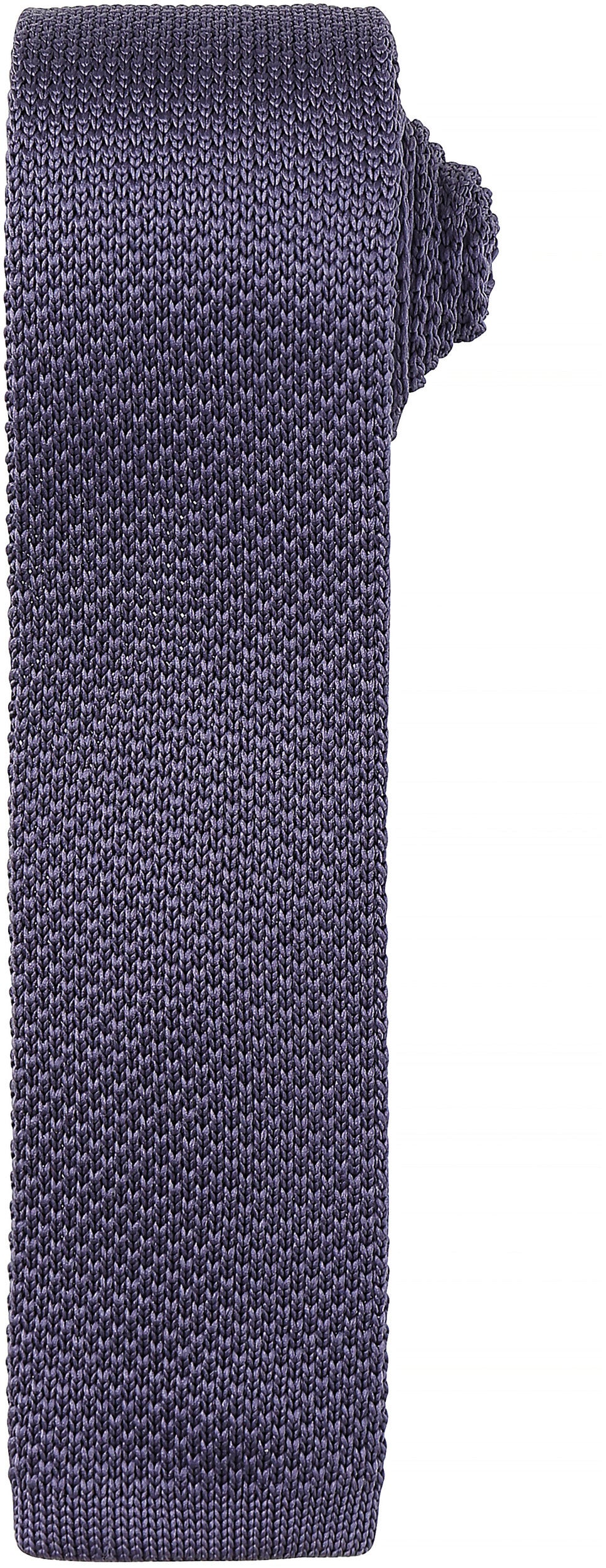 Thin knitted tie