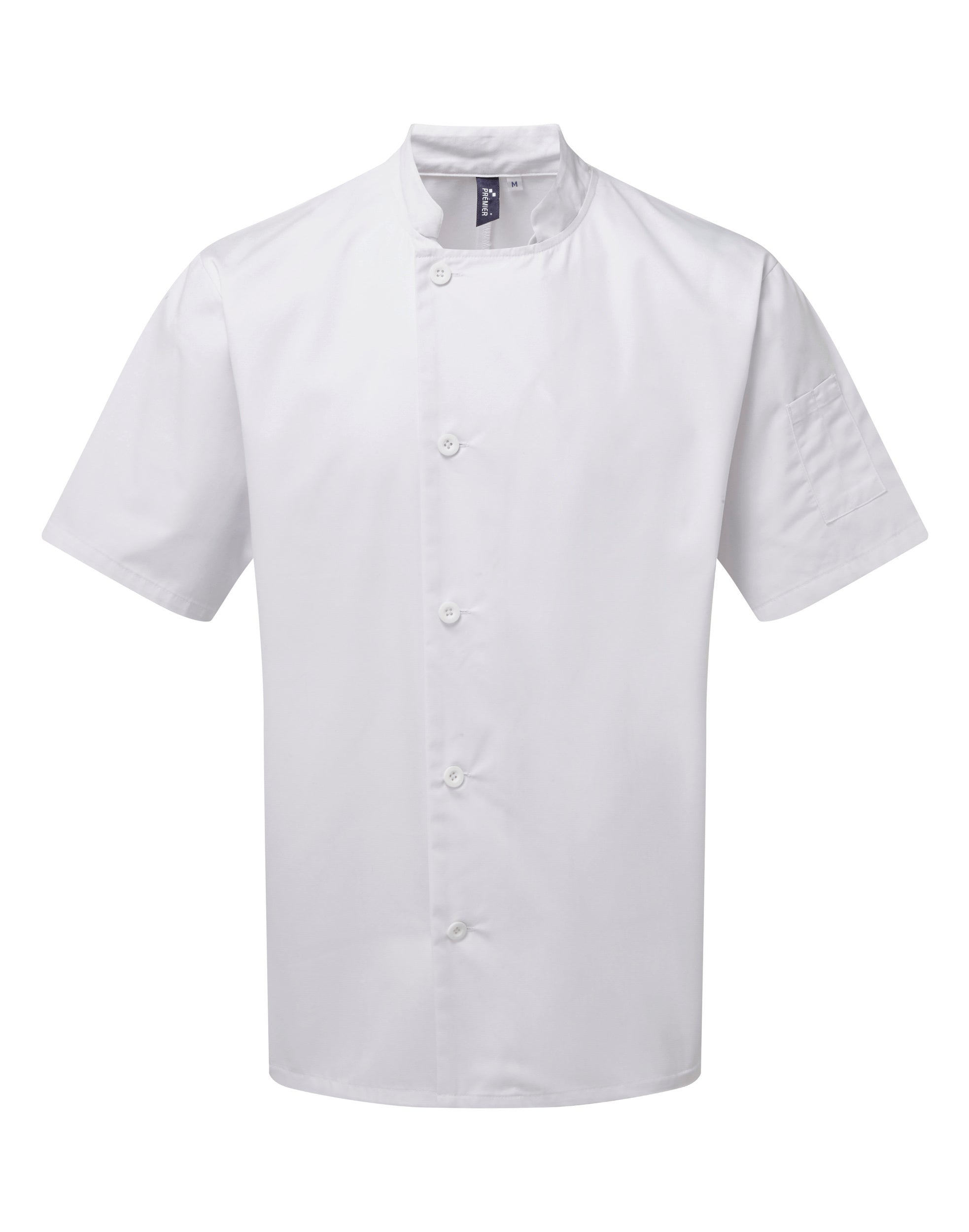 Veste chef cuisinier manches courtes "Essential"