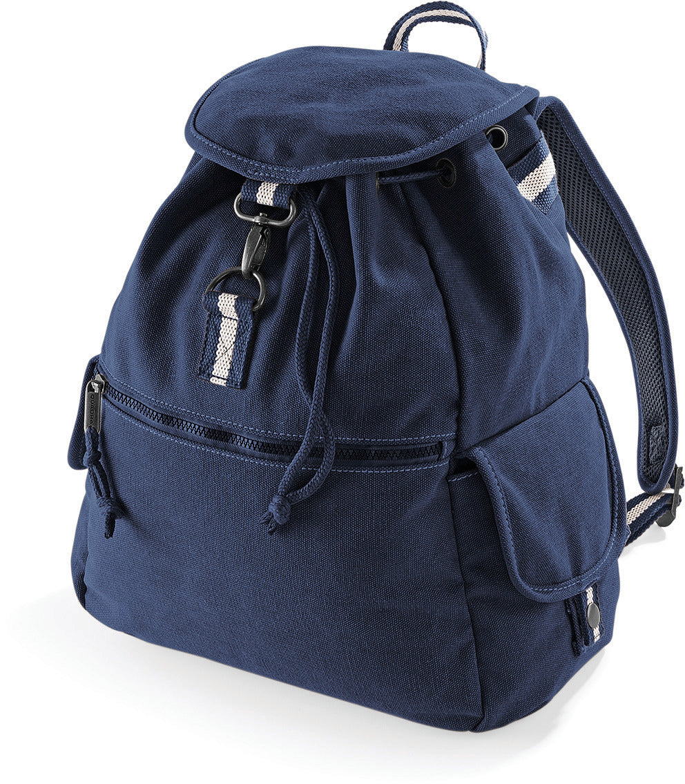 Sac à dos vintage en toile