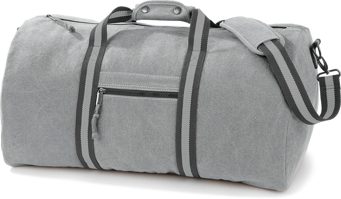 Vintage canvas travel bag