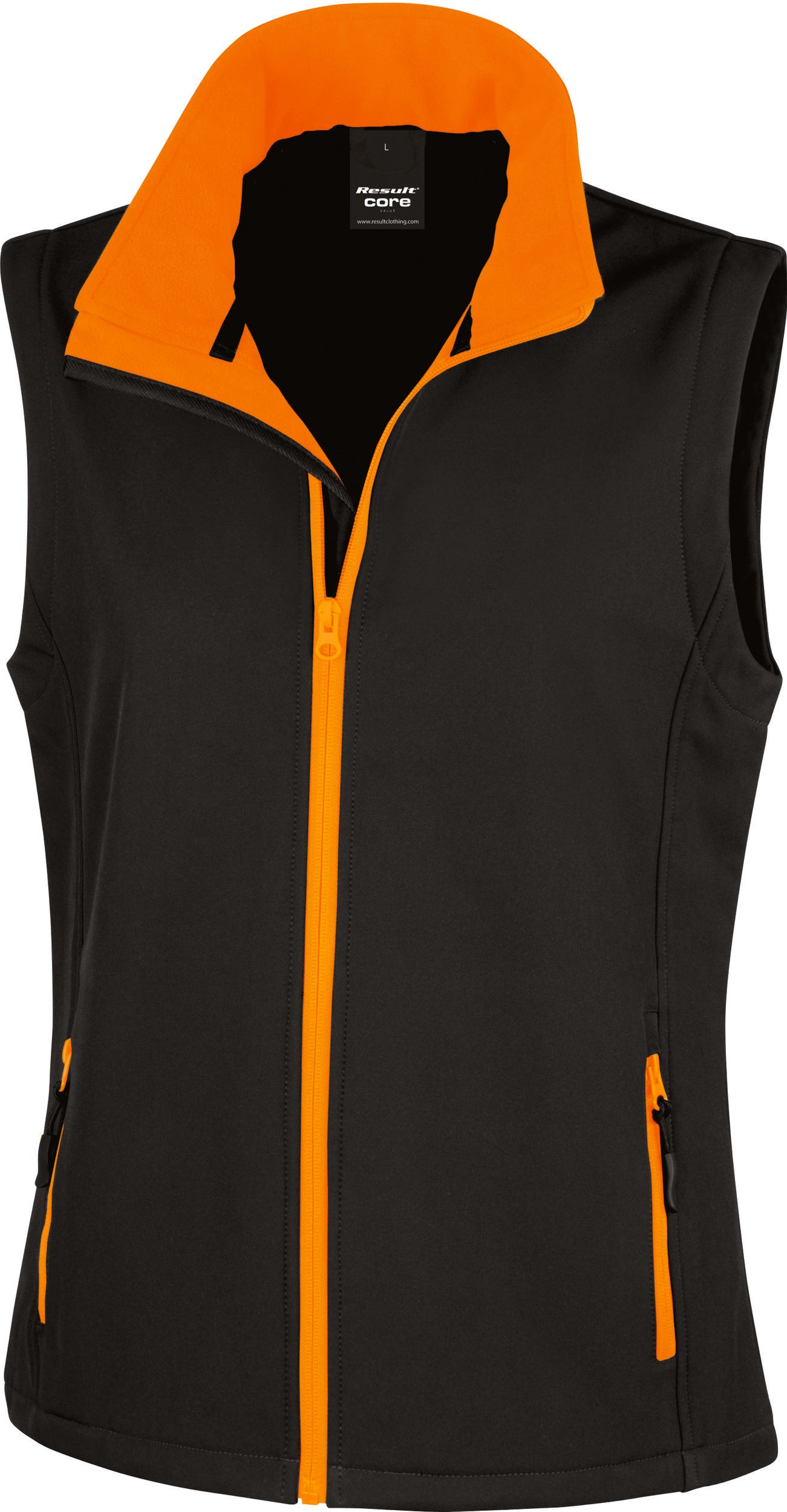 Dames bedrukbare softshell bodywarmer