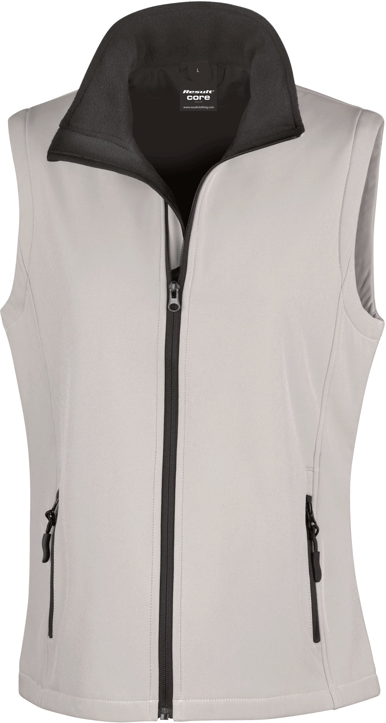 Dames bedrukbare softshell bodywarmer