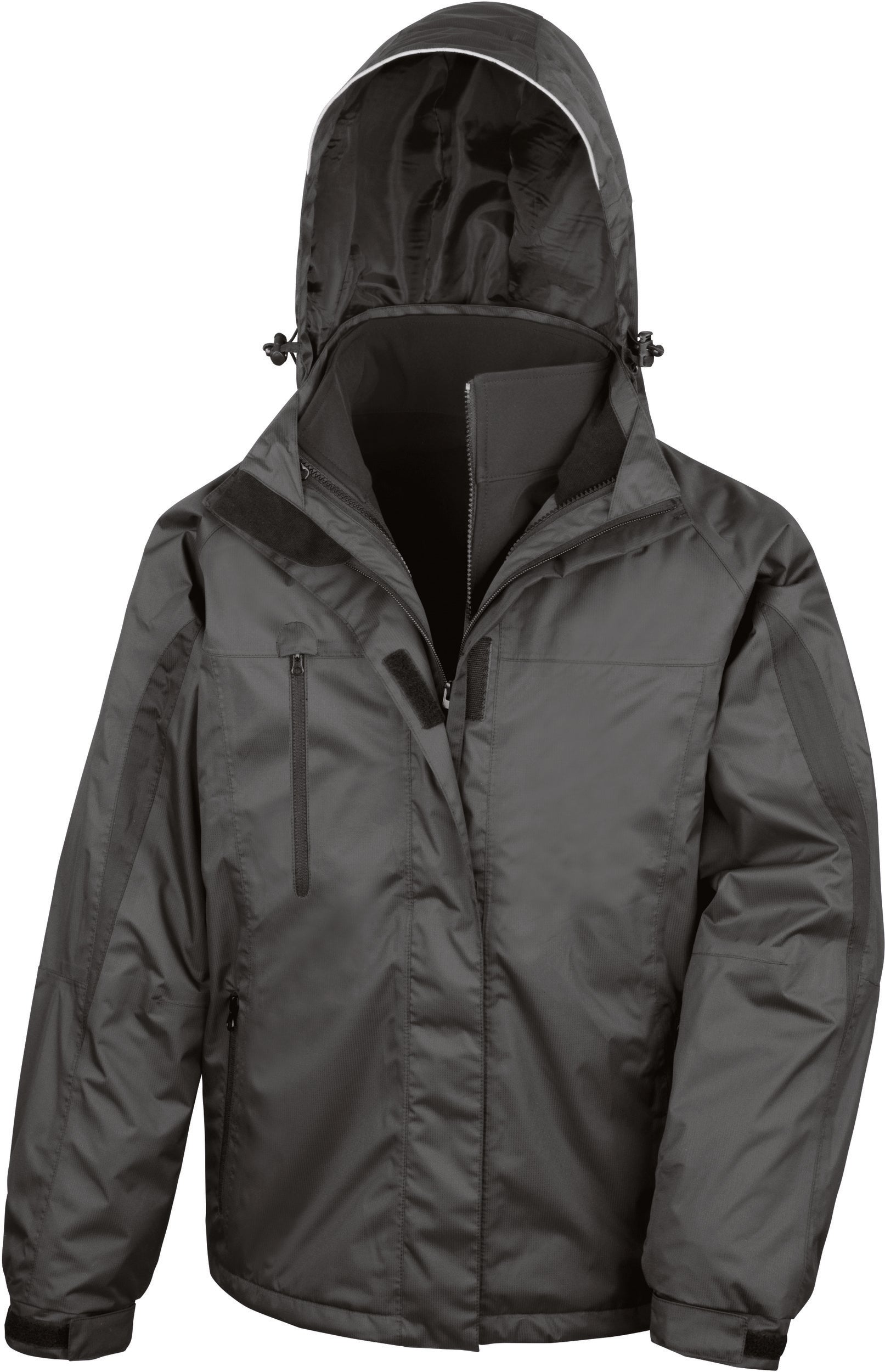 3-in-1 softshell-parka