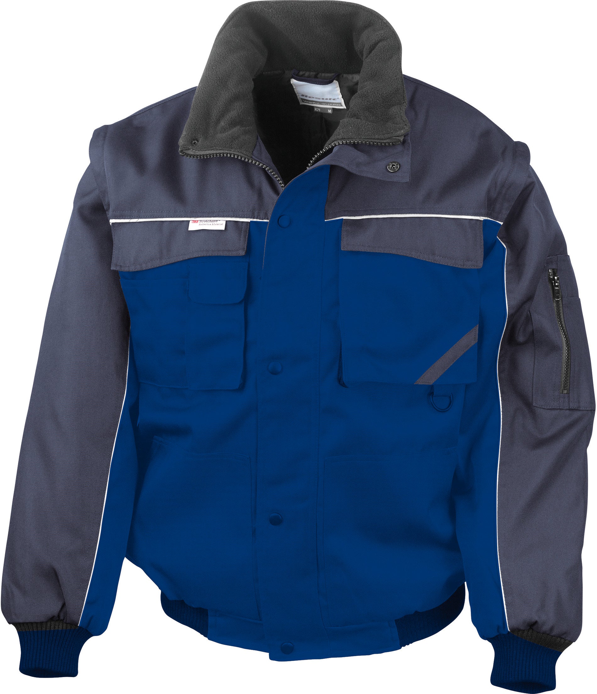 HEAVY DUTY JACKET WITH REMOVABLE SLEEVES