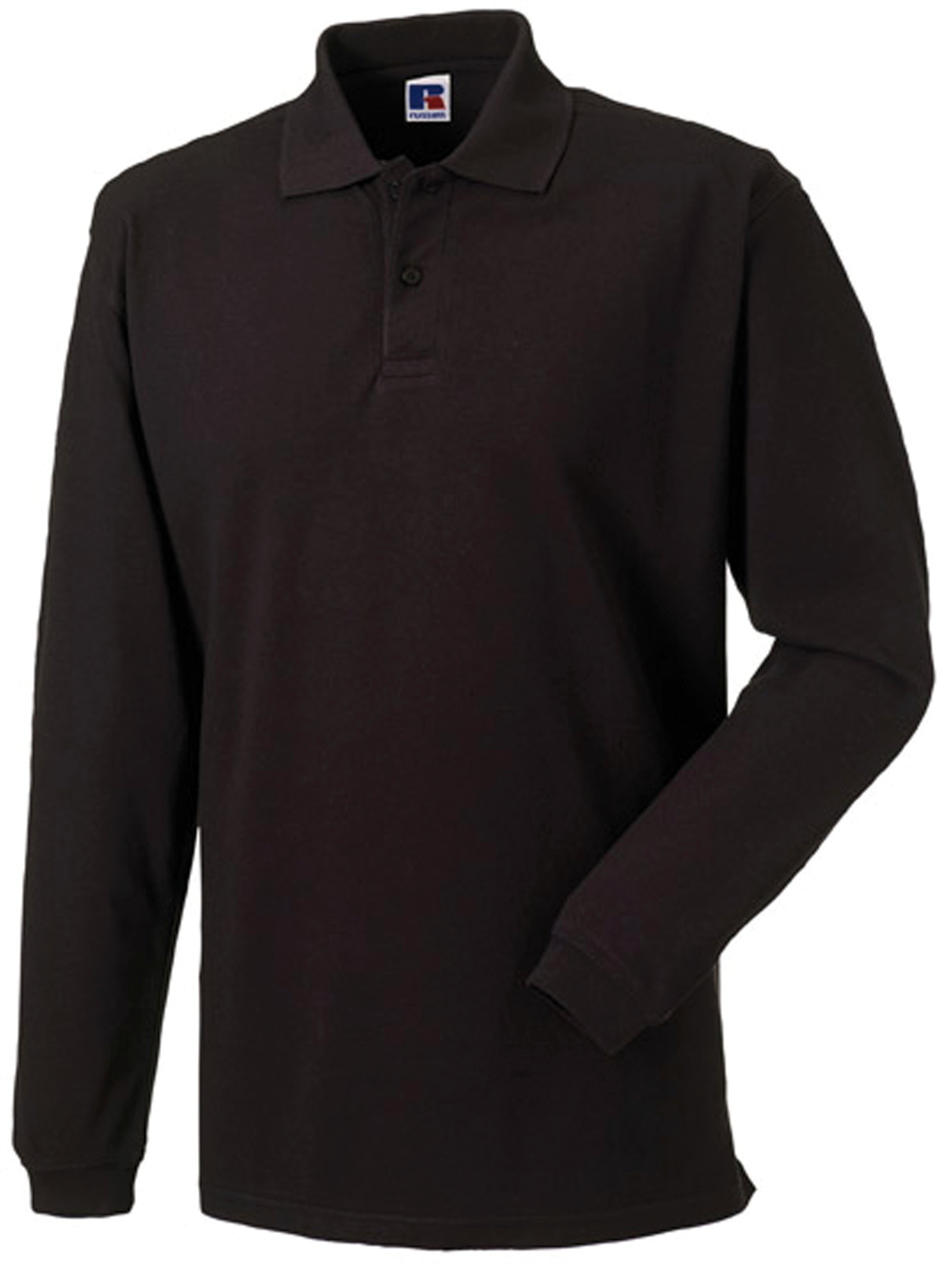 KLASSIEK POLOSHIRT MET LANGE MOUWEN
