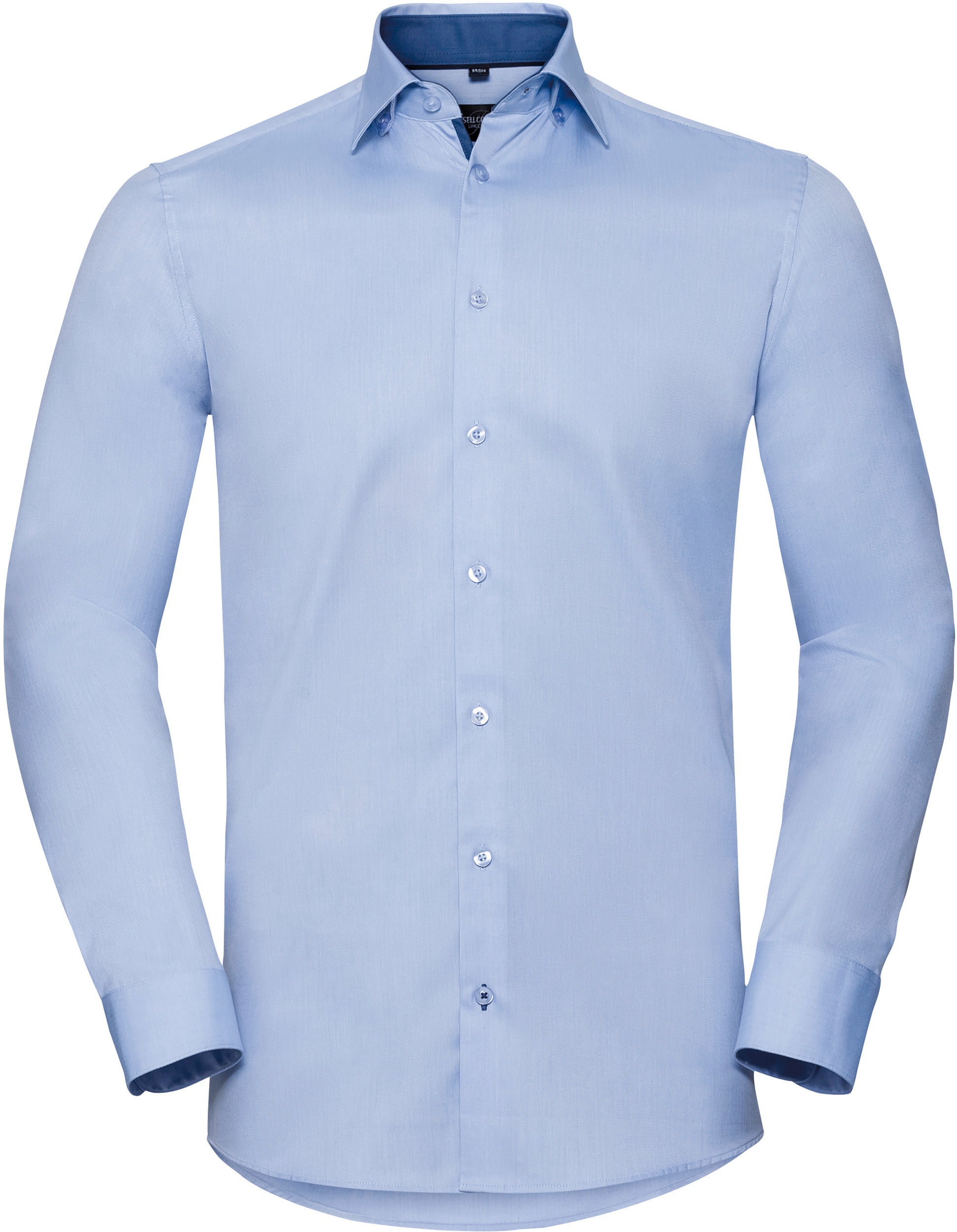 LONG SLEEVED HERRINGBONE SHIRT