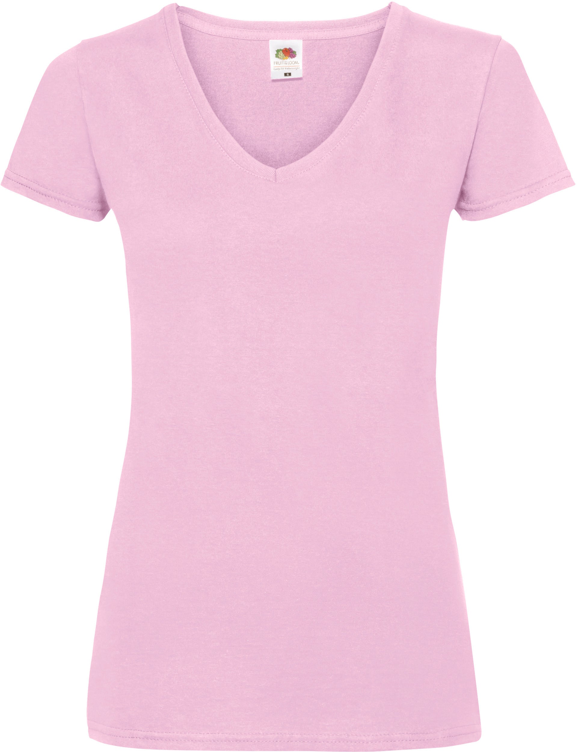 DAMES V-HALS VALUEWEIGHT T-SHIRT (61-398-0)
