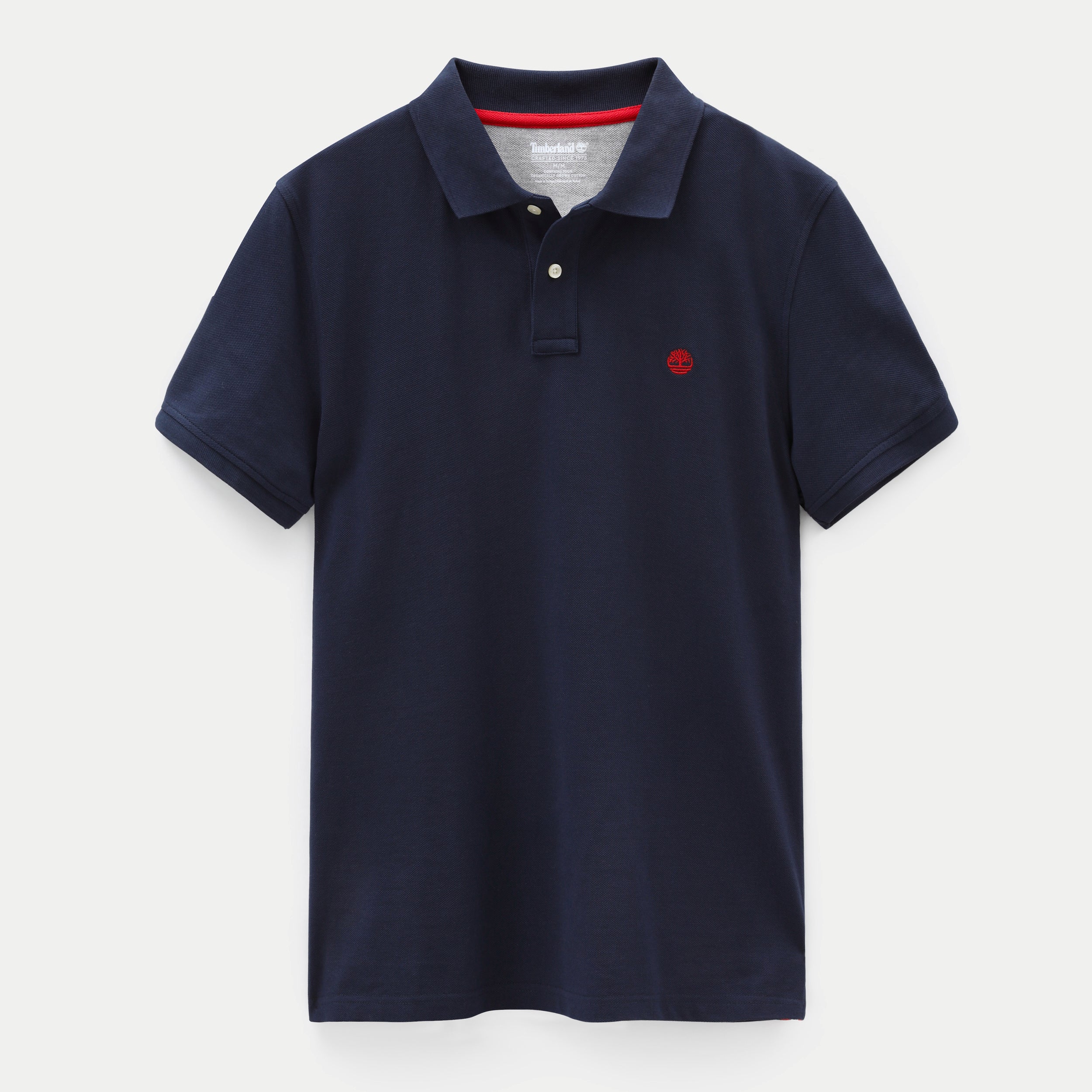 Millers River short-sleeved organic cotton piqué polo shirt