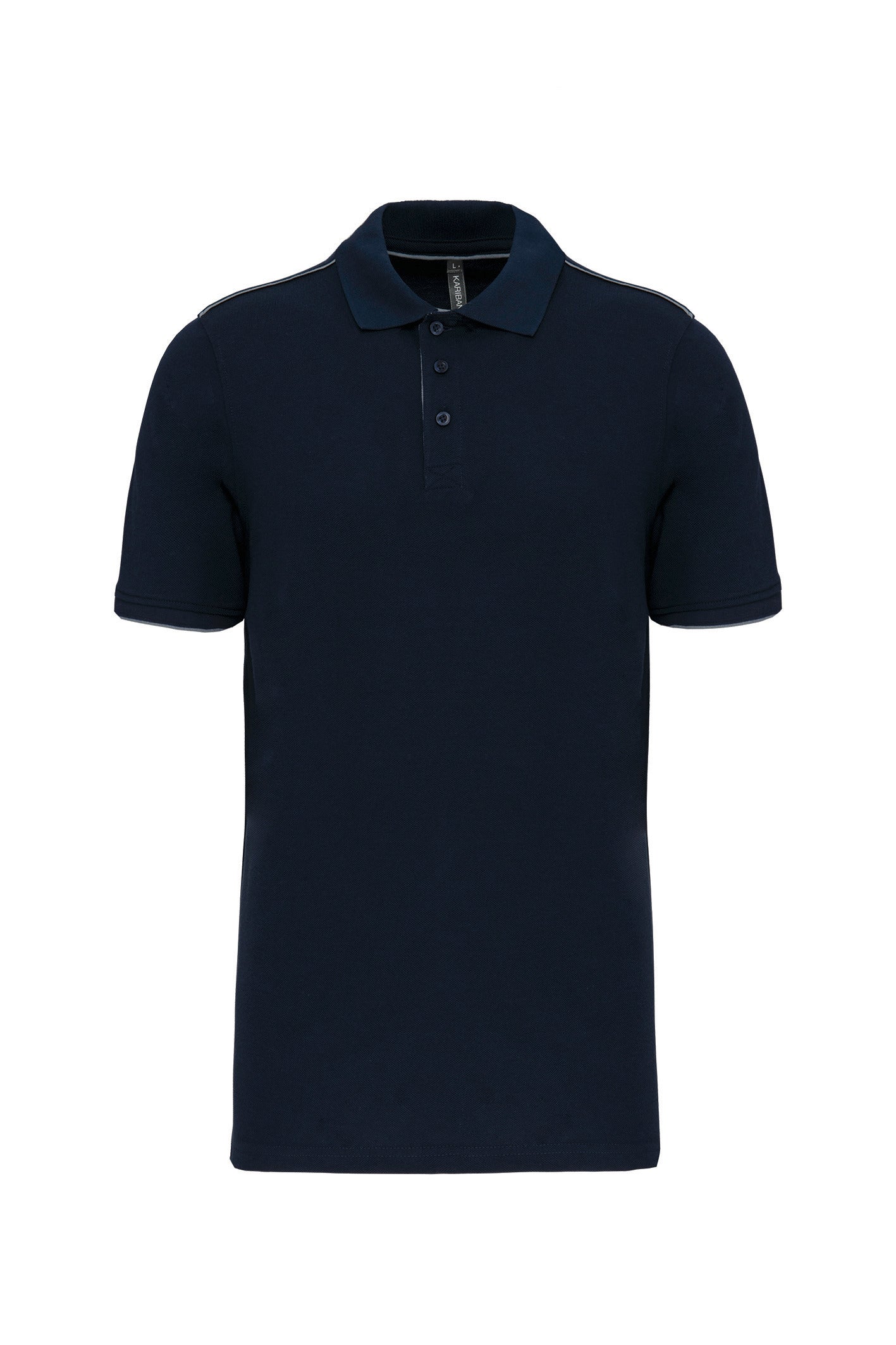 Polo DayToDay contrasté manches courtes homme