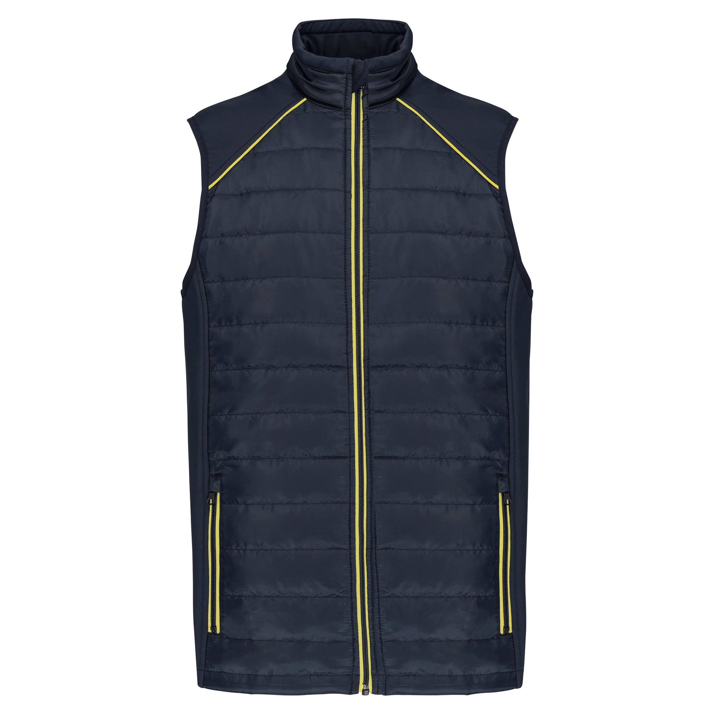 DayToDay bi-material unisex bodywarmer