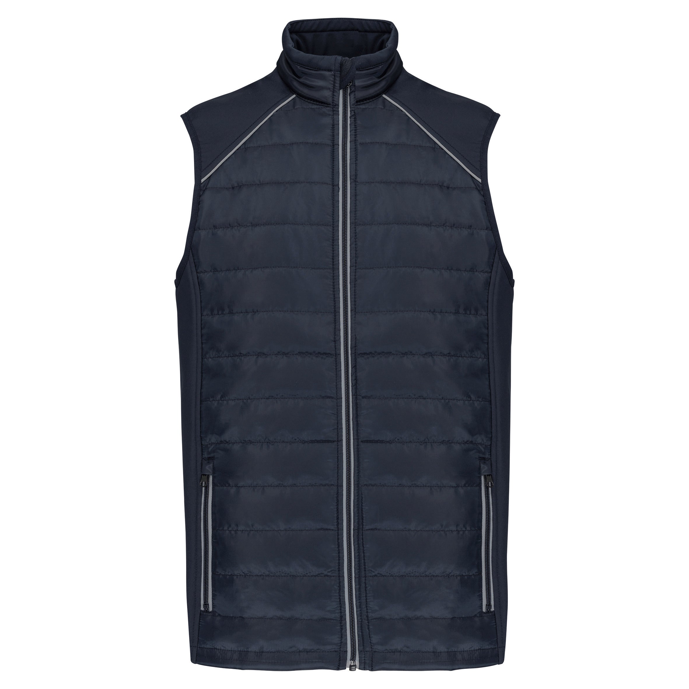 DayToDay bi-material unisex bodywarmer
