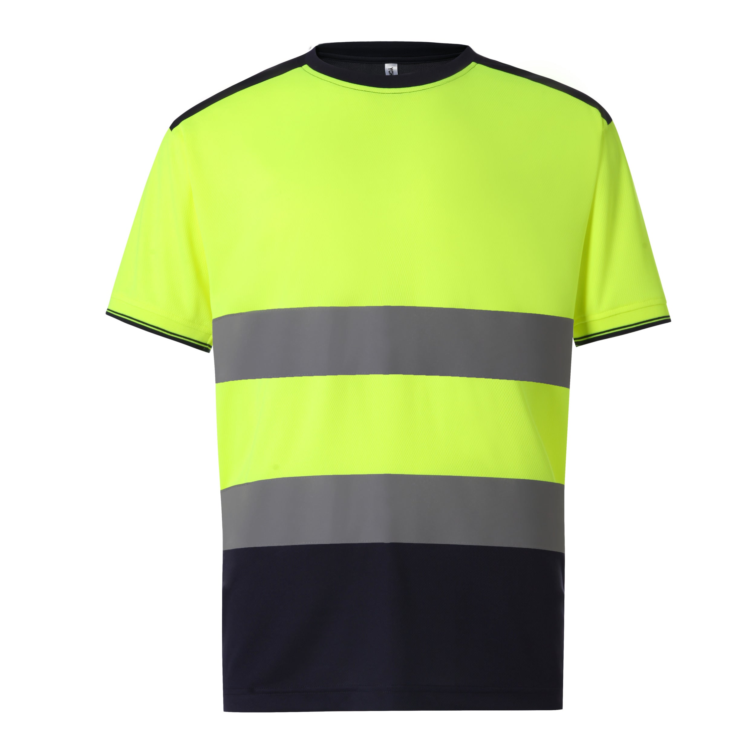 Tweekleurig signalisatie T-shirt