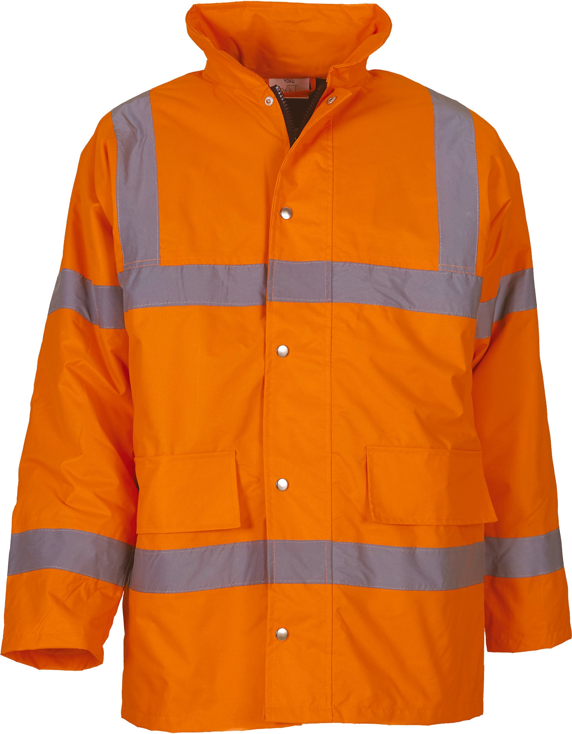 High visibility parka