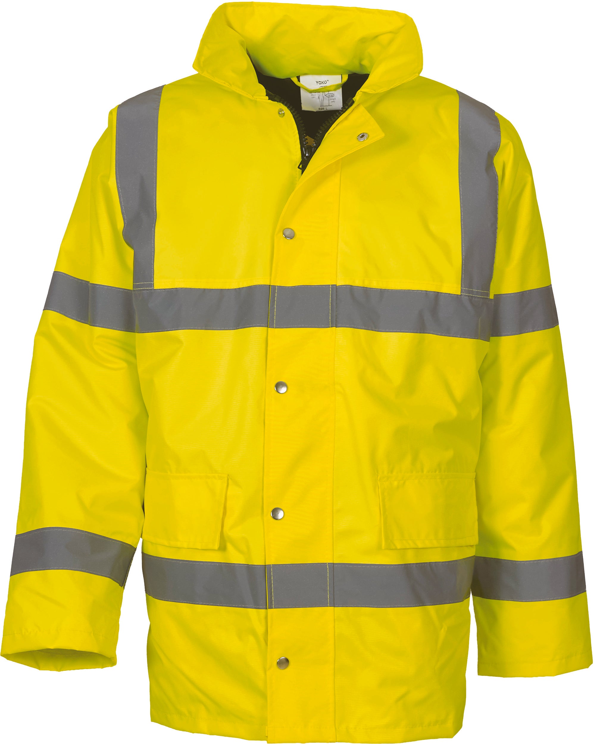 High visibility parka