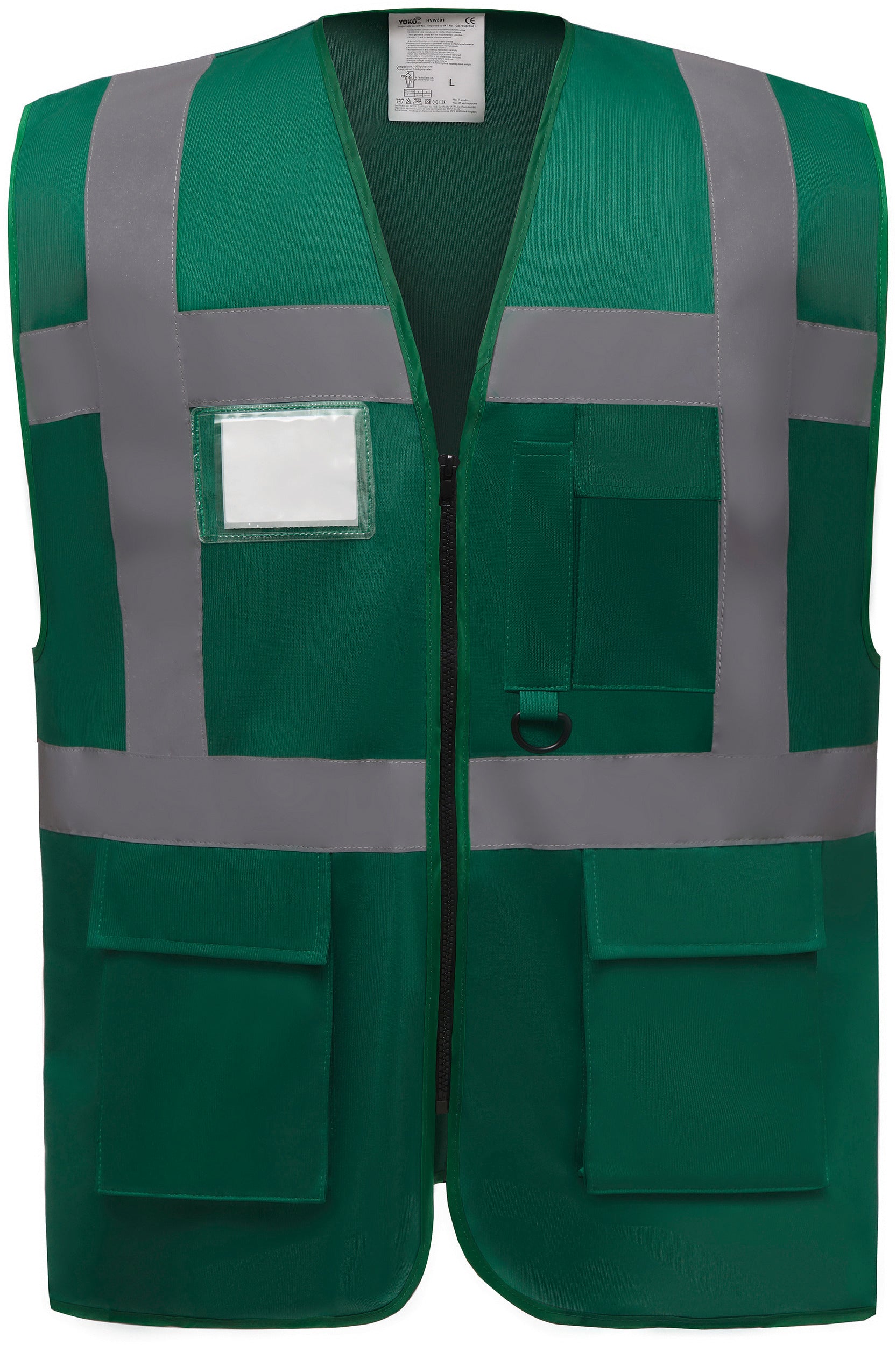 Gilet multifonction haute visibilité