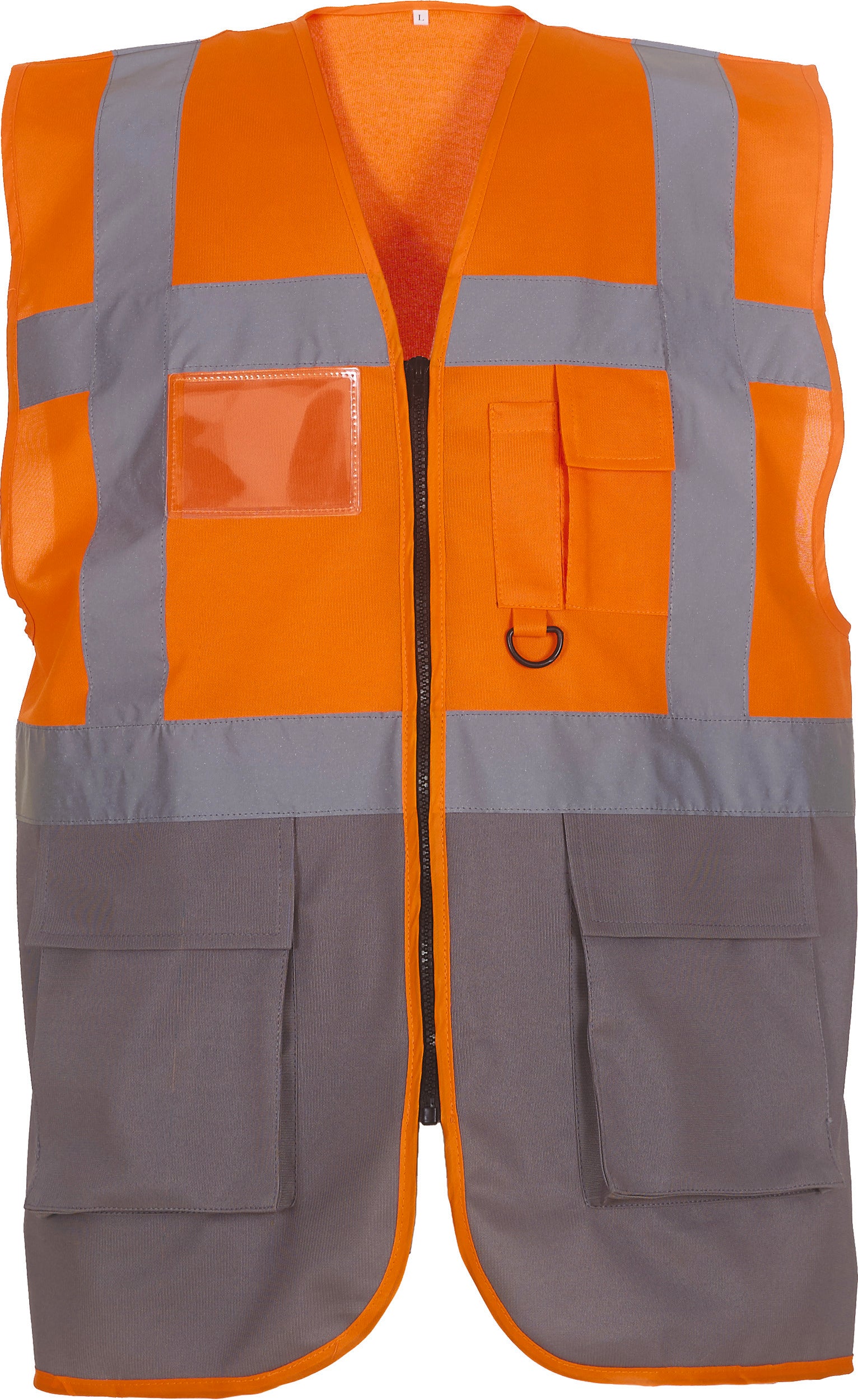 Multifunctioneel vest met hoge zichtbaarheid