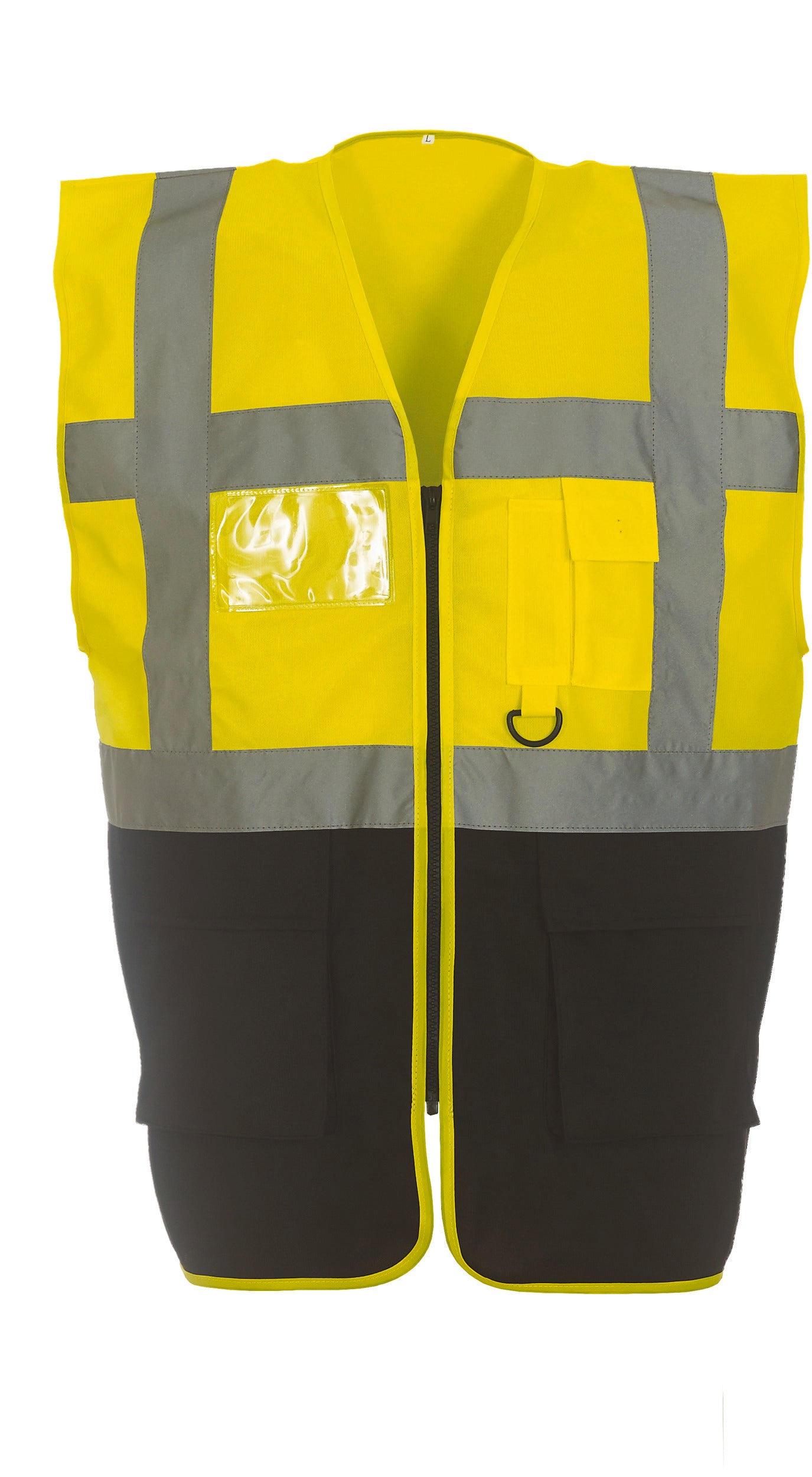 Multifunctioneel vest met hoge zichtbaarheid