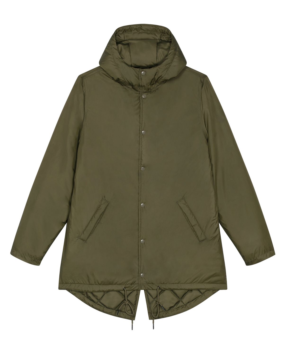 Unisex quilted parka jacket - Padded Parker