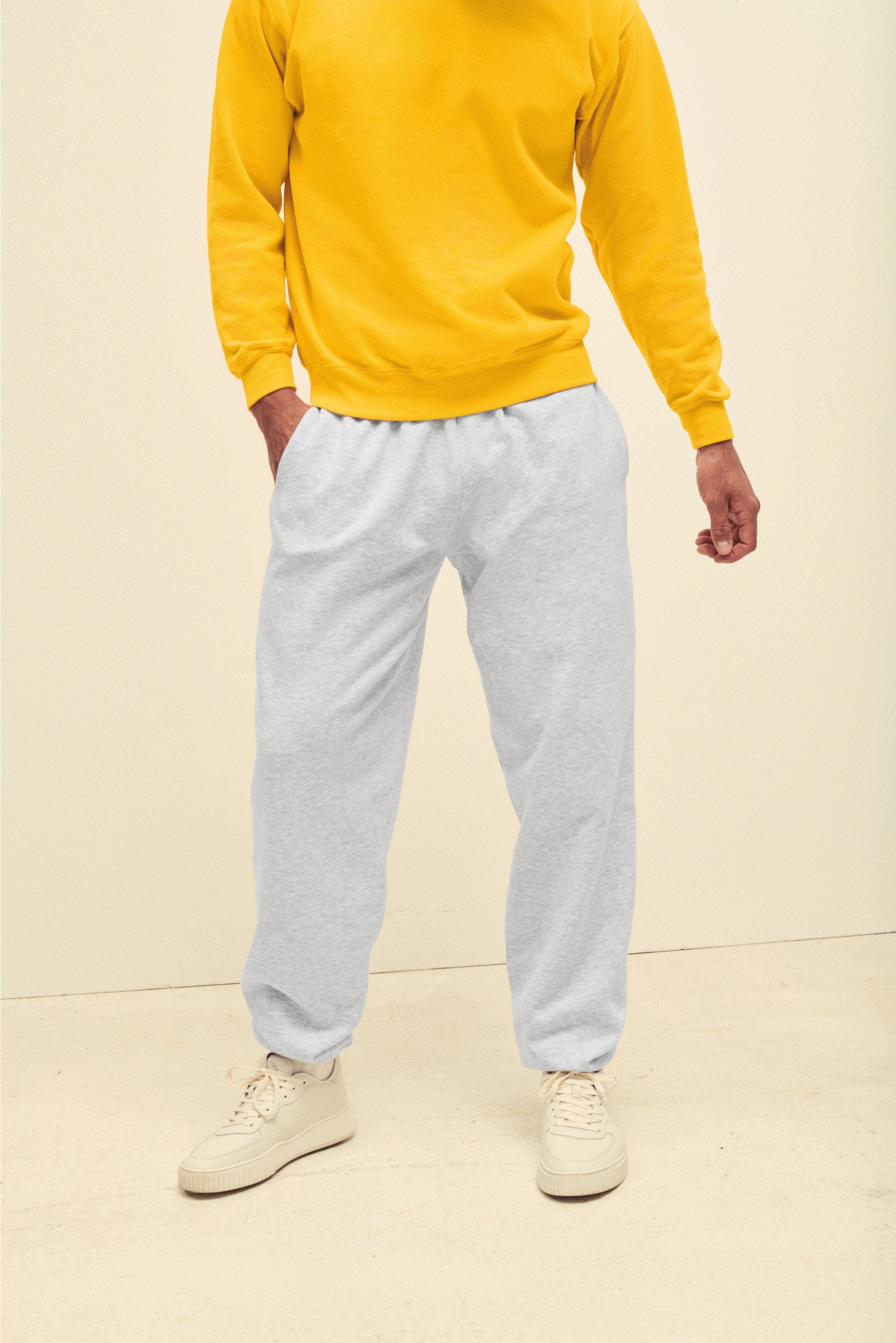 ELASTISCHE LAGE JOGGINGBROEK (64-026-0)