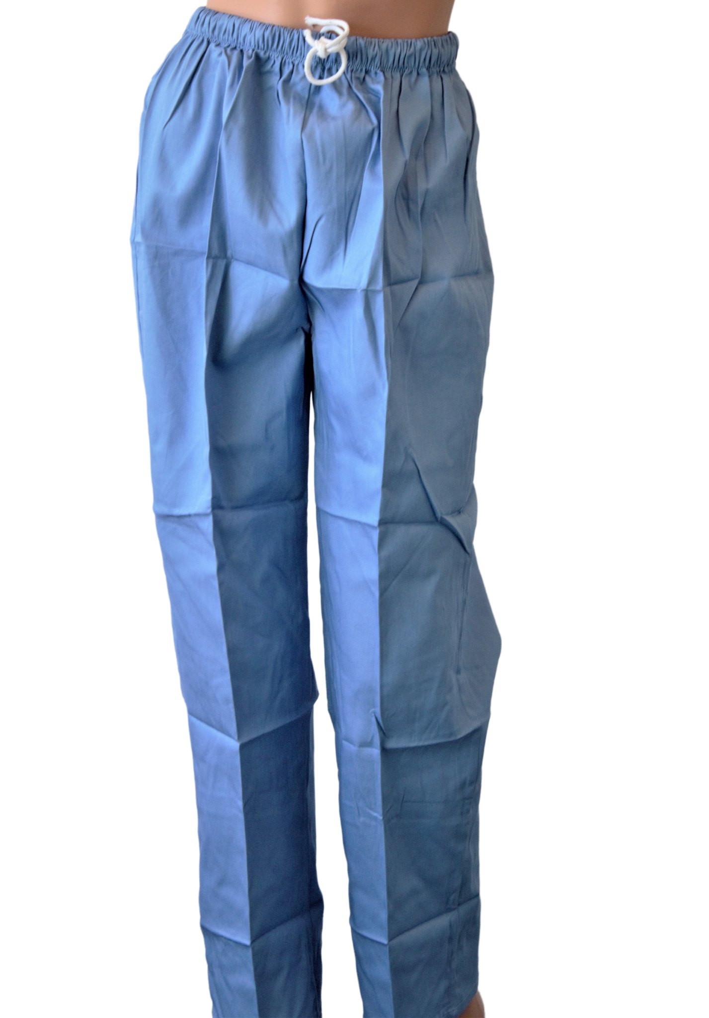 Women's medical set long sleeve blouse and blue pants