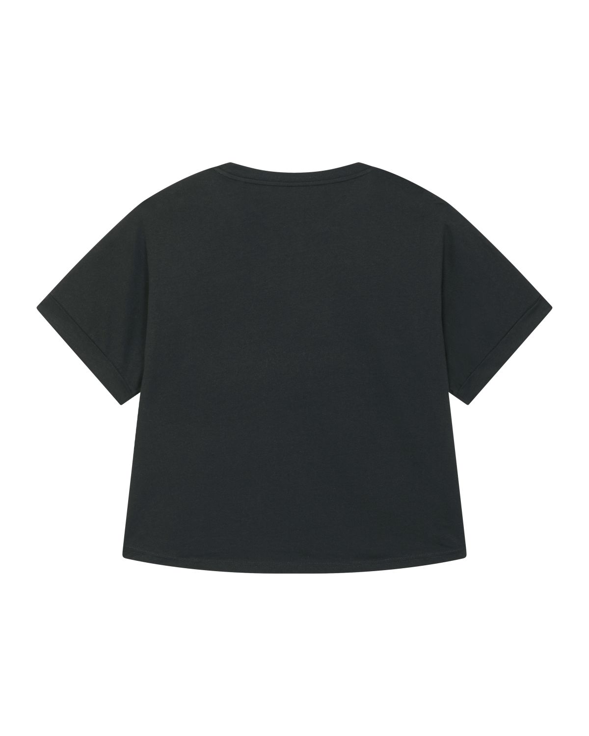 Dames T-shirt met opgerolde mouwen - Stella Collider