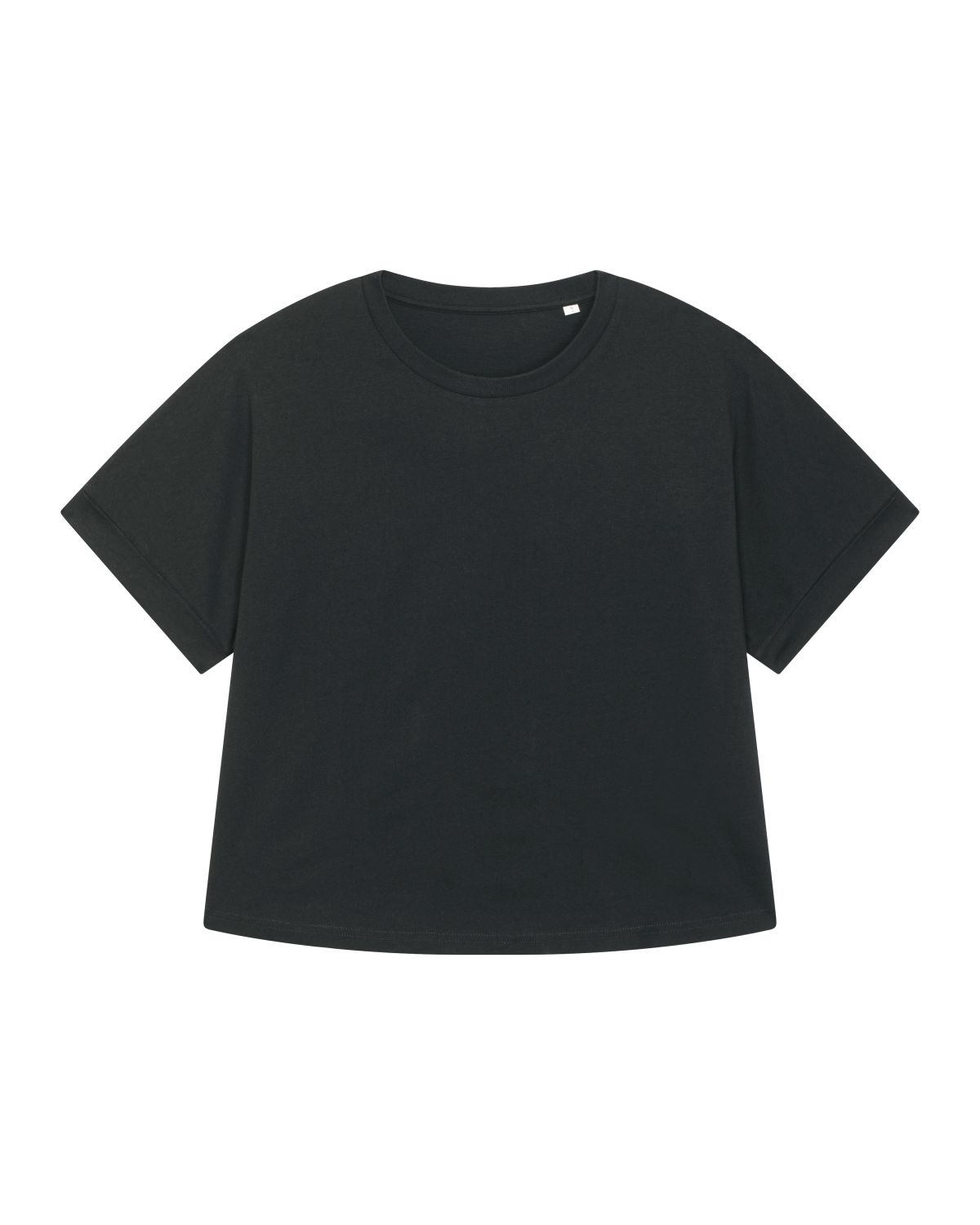 Dames T-shirt met opgerolde mouwen - Stella Collider
