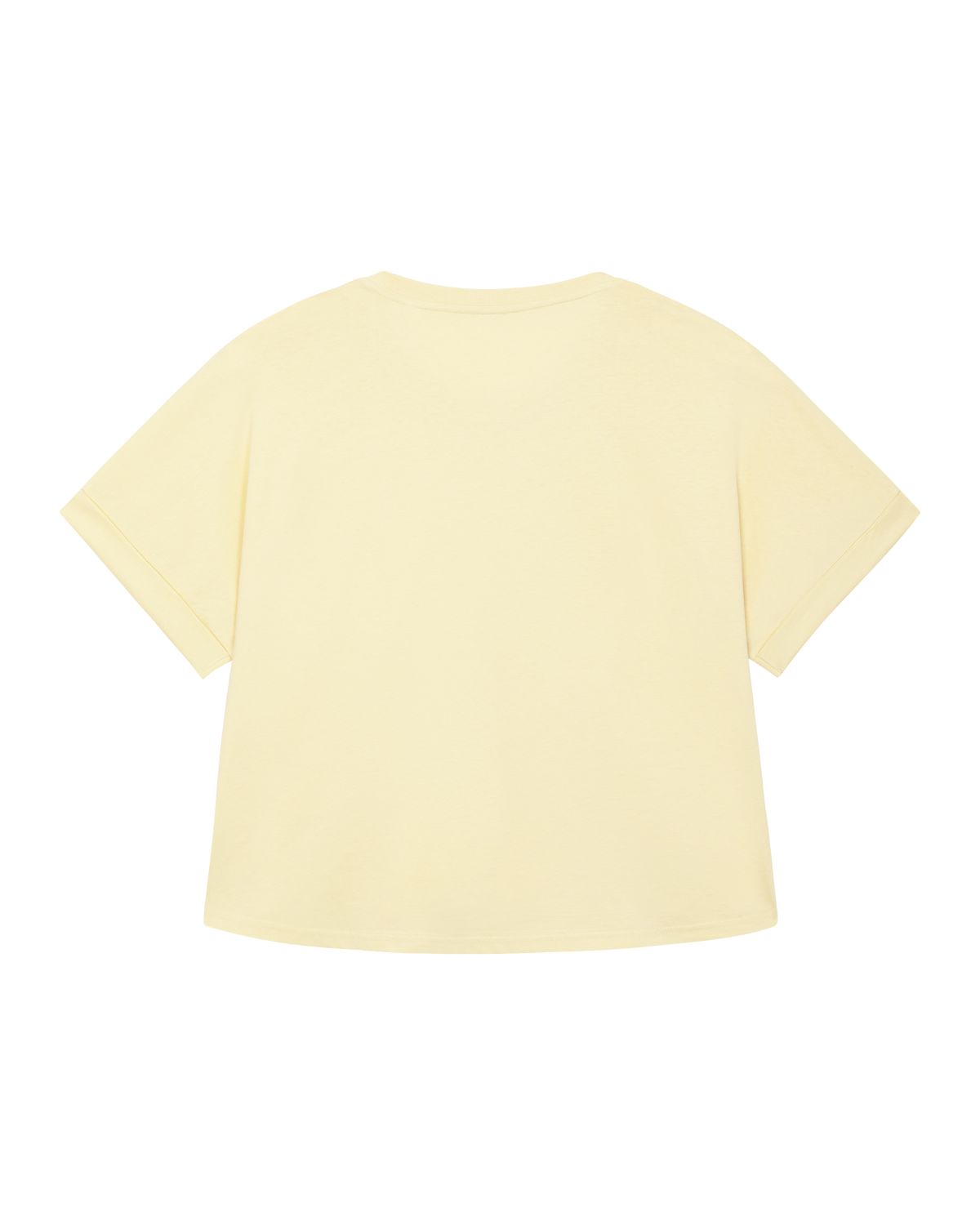 Dames T-shirt met opgerolde mouwen - Stella Collider