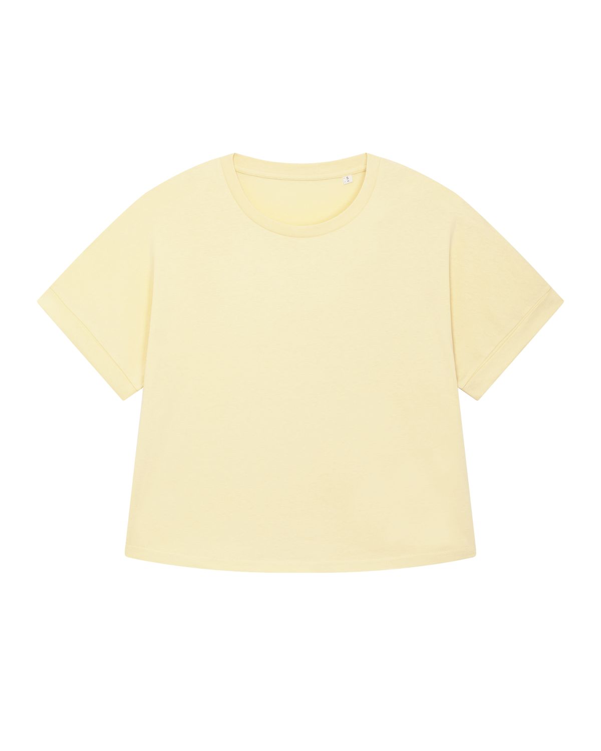 Dames T-shirt met opgerolde mouwen - Stella Collider