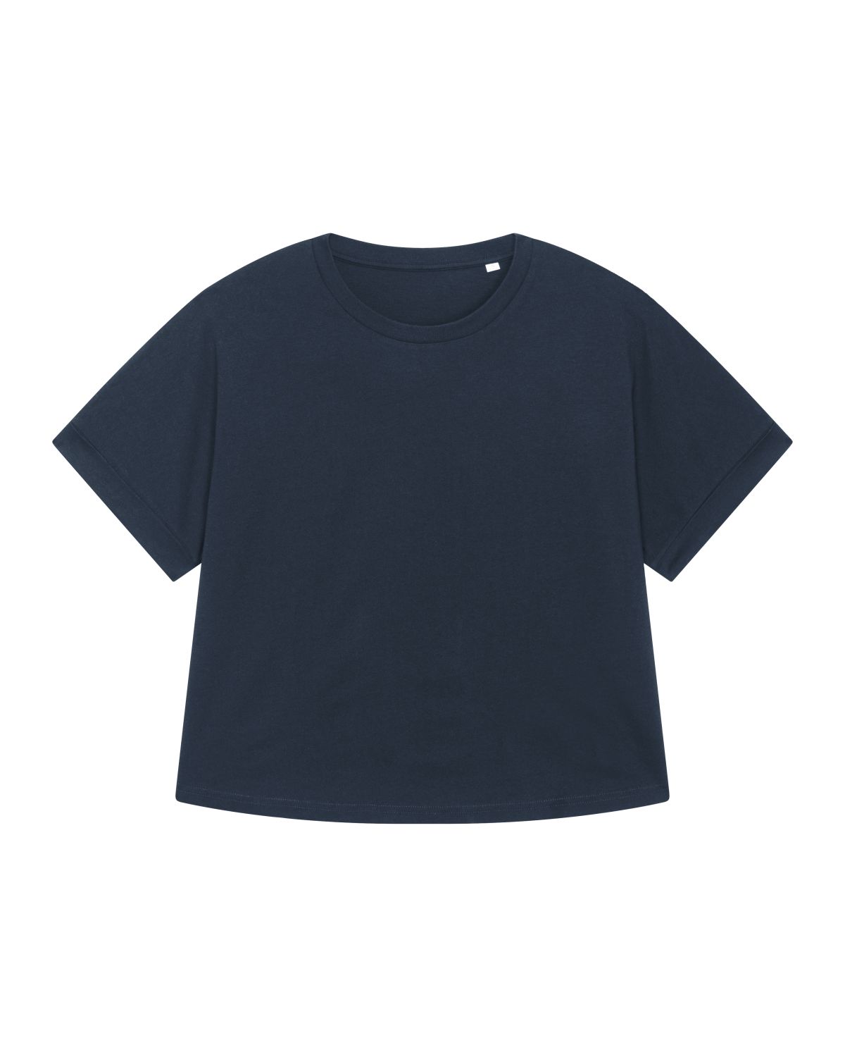 Dames T-shirt met opgerolde mouwen - Stella Collider