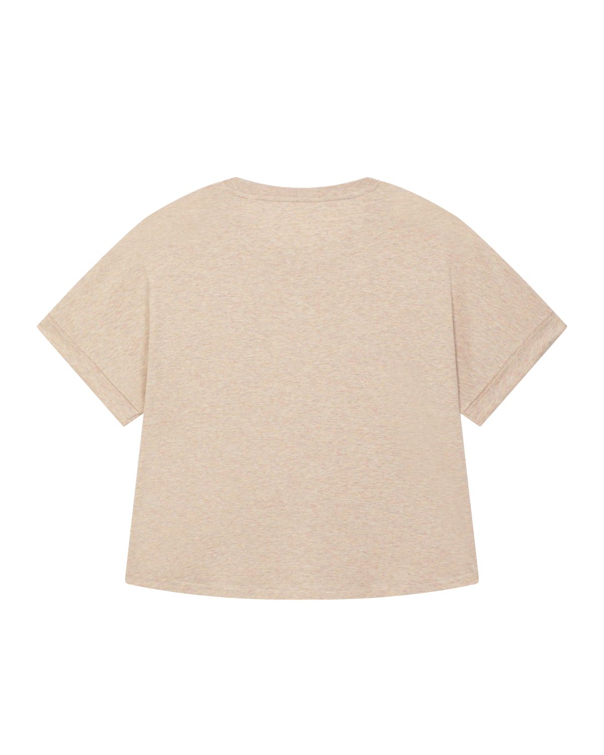 Dames T-shirt met opgerolde mouwen - Stella Collider