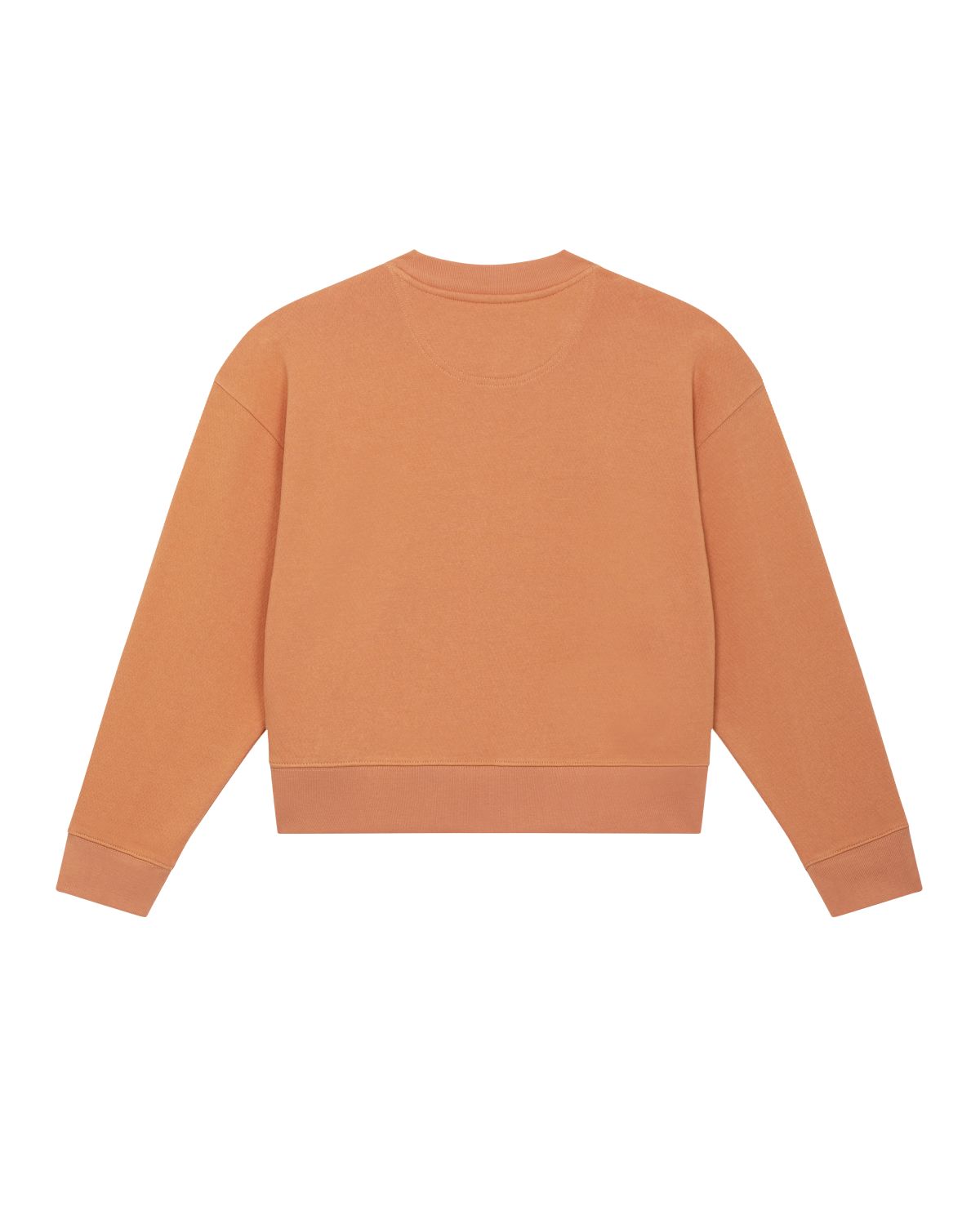 Cropped sweatshirt met ronde hals voor dames badstof wave - Stella Cropster Wave Terry