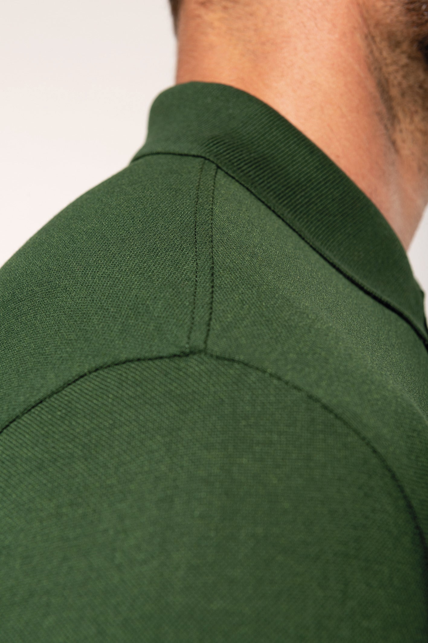 Polo manches courtes "mélange" homme