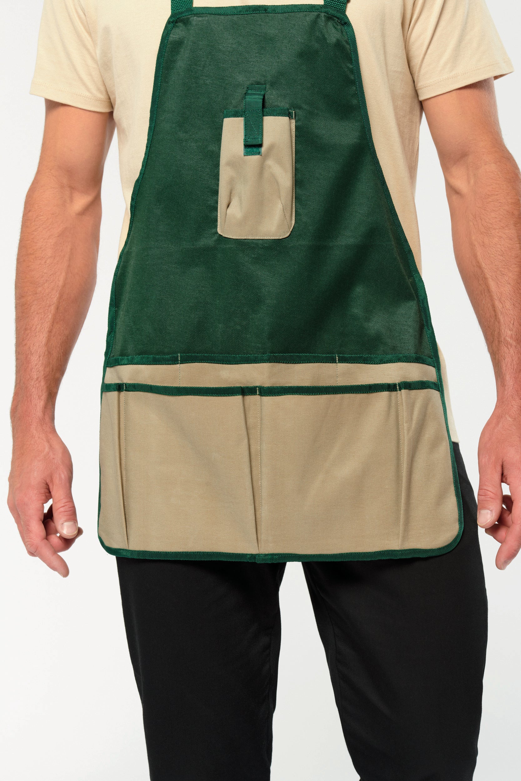 Unisex eco-responsible waterproof gardener apron