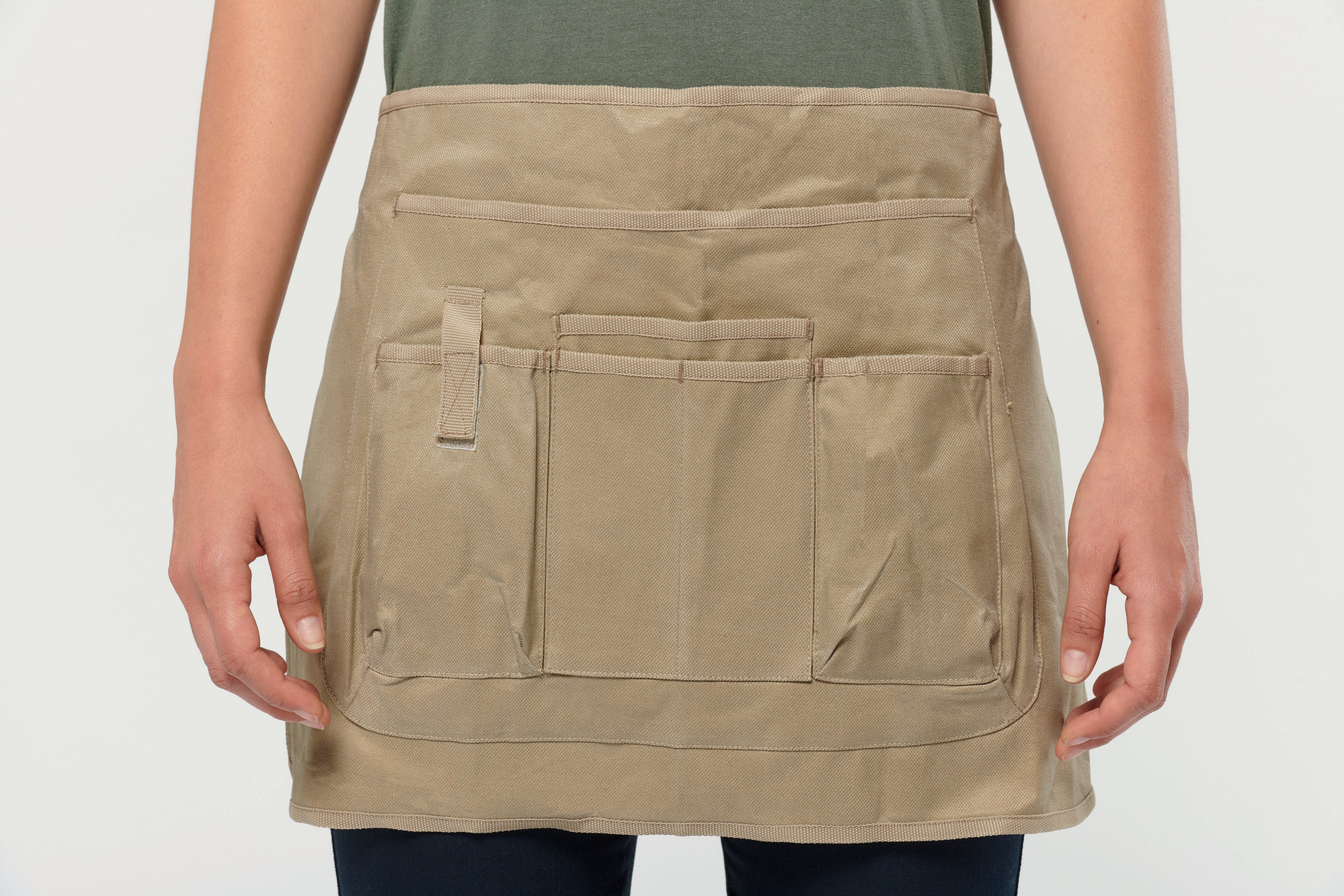 Unisex eco-responsible gardening short apron