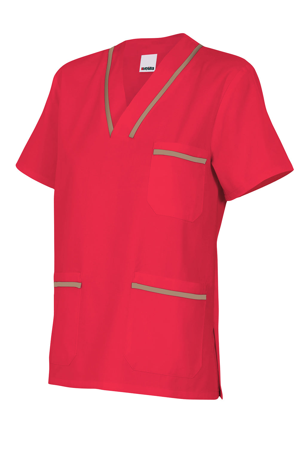 CORAL RED TUNIC