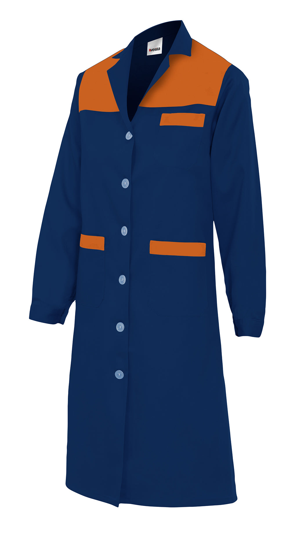 WOMEN'S LS BLOUSE BLUE ROYAL