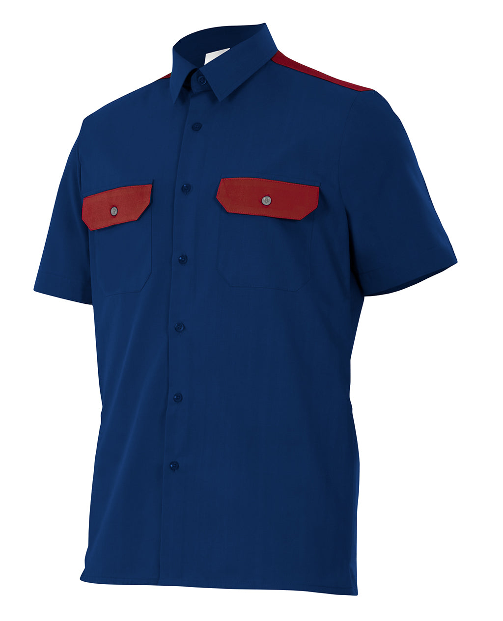 CHEMISE MC BLUE ROI