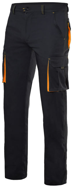 LINED STRETCH TROUSERS Black