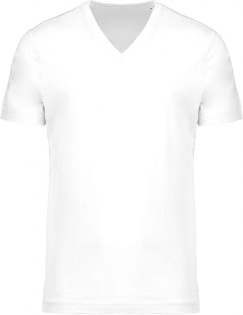 T-shirt coton Bio col V homme