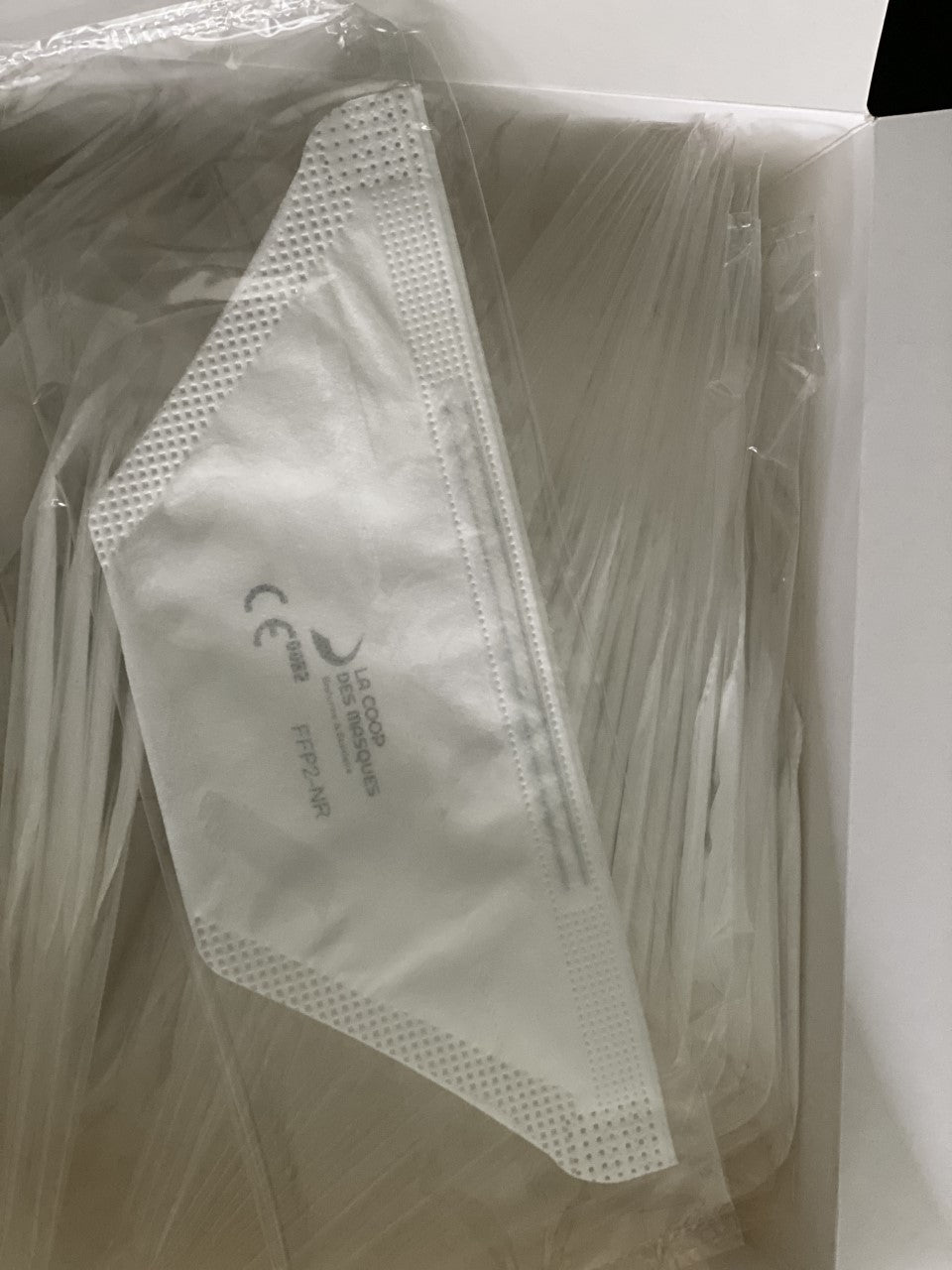 La Coop des masks FFP2 Bec de Canard - CE EN149 - Frans masker - 1 doos van 50 maskers - Bevat geen grafeen
