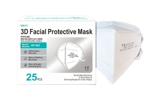 FFP2 protective mask - MeiYi - Box of 25