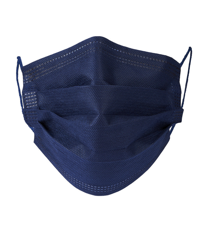 Reusable Washable 3 PLY Fabric Mask - 100% Polypropylene - Adult Size - UNS1 - 50 Washes - Made in FRANCE