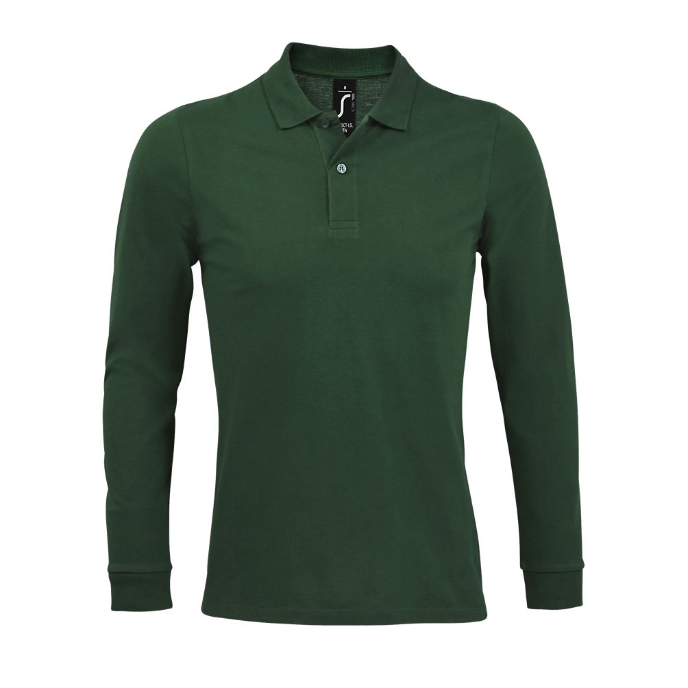 Sol's Perfect Lsl Men - Polo Piqué Manches Longues Homme