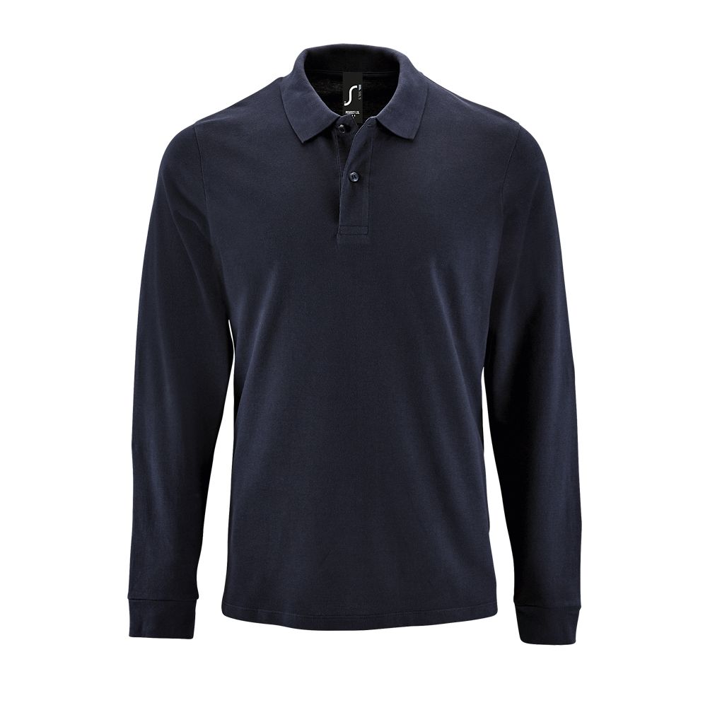 Sol's Perfect Lsl Men - Polo Piqué Manches Longues Homme