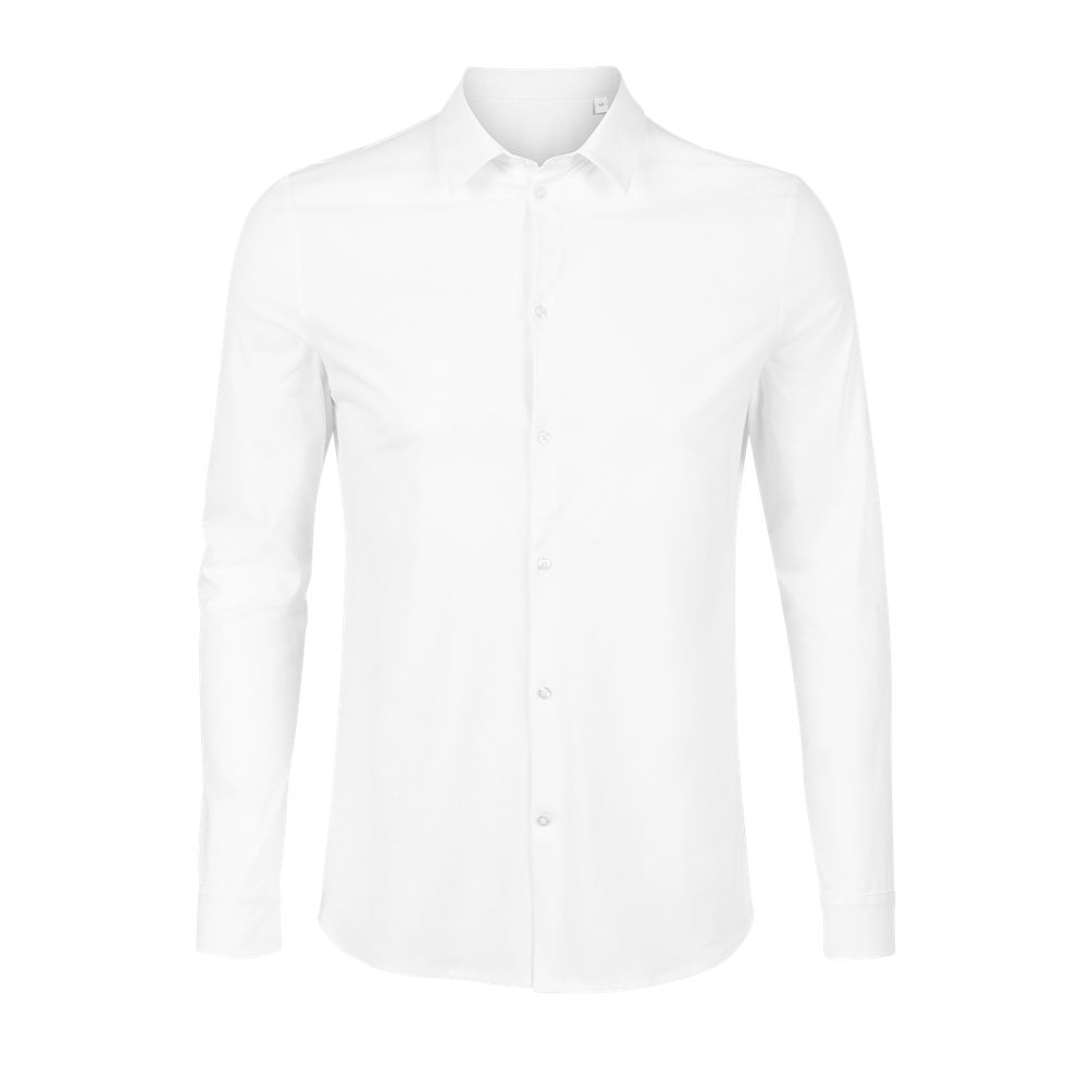 NEOBLU BALTHAZAR MEN - CHEMISE EN JERSEY MERCERISÉ HOMME