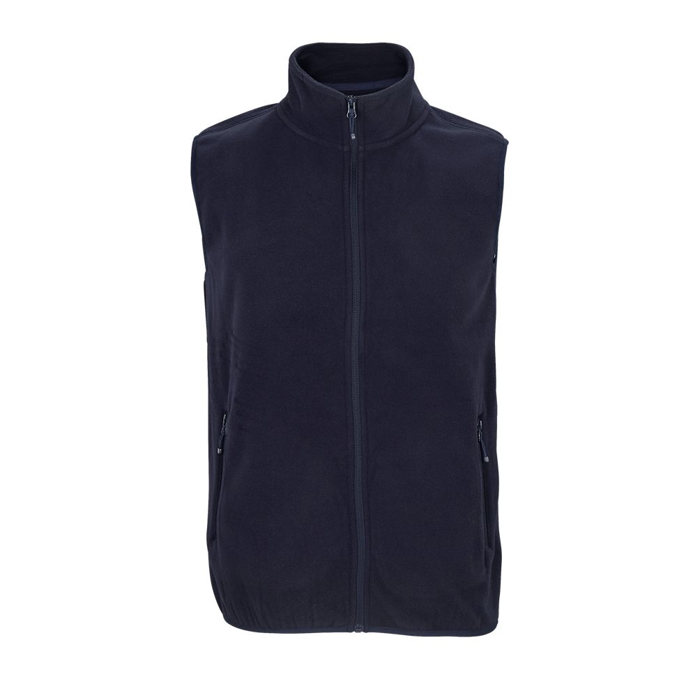 SOL'S FACTOR BW - UNISEX SLEEVELESS ZIP-UP MICROFLEECE JACKET