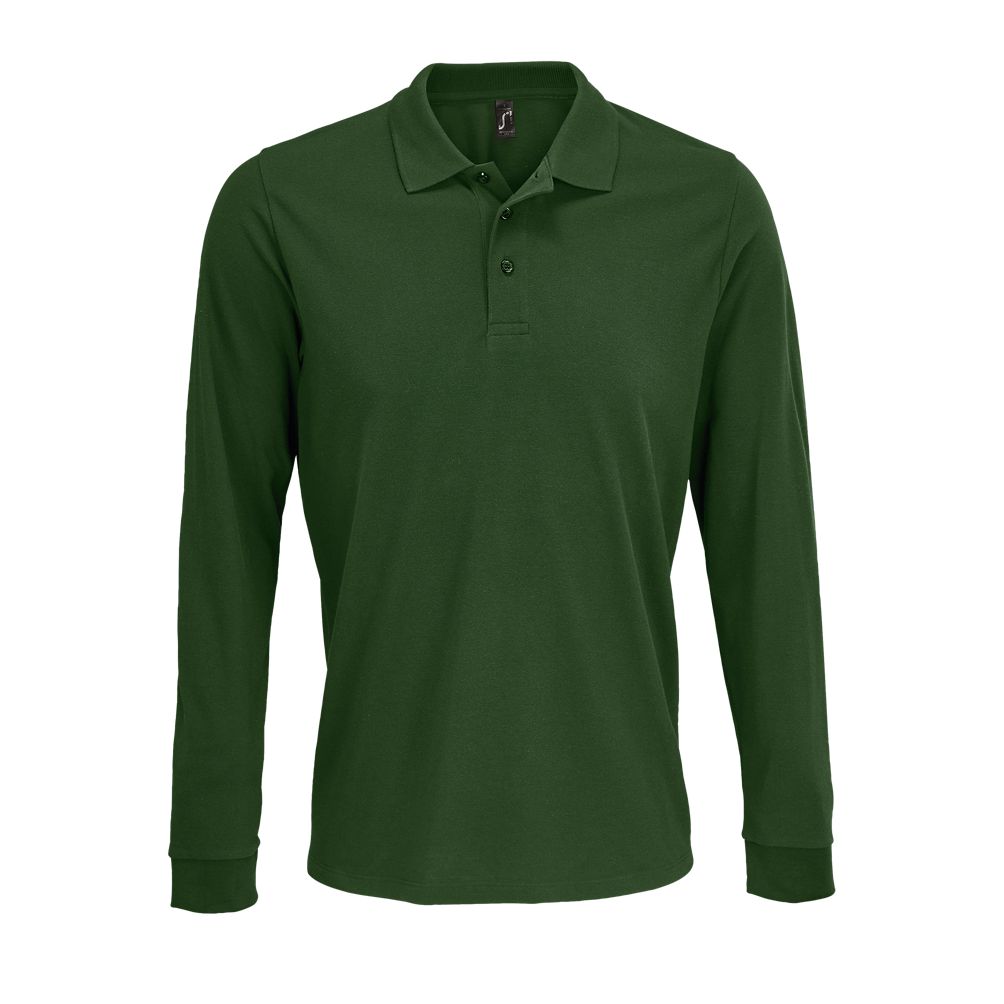 Sol's Prime Lsl - Polo Unisexe Manche Longue Polycoton