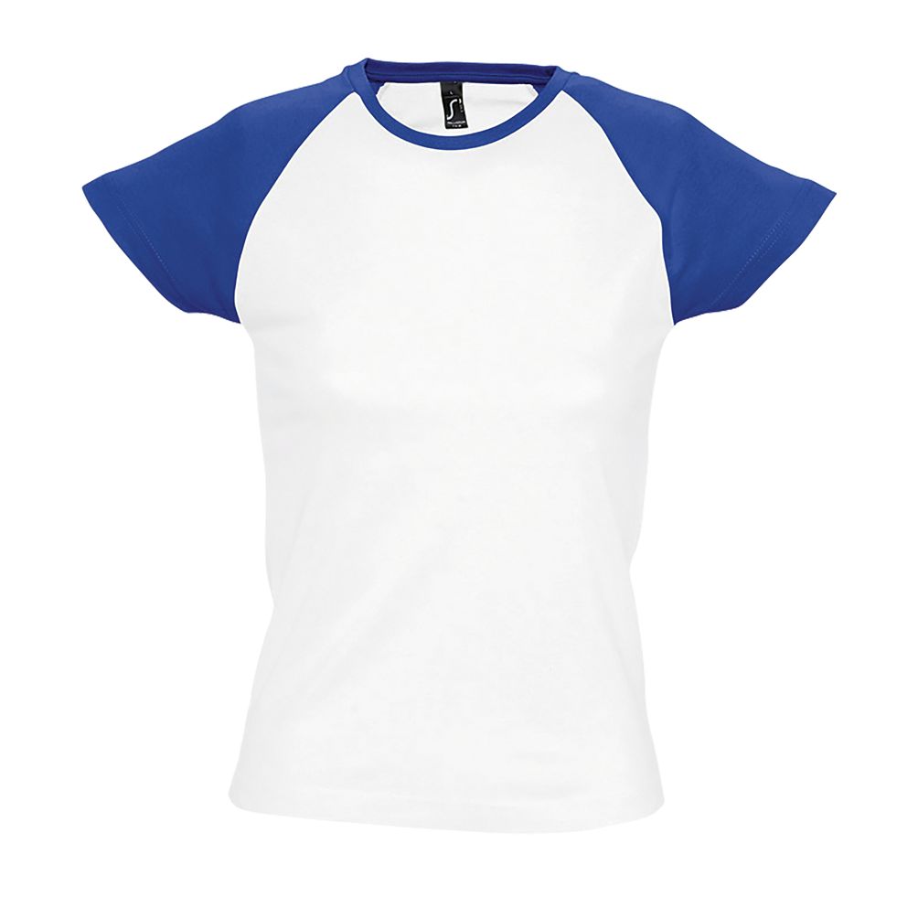 SOL'S MILKY - WOMEN'S TWO-TONE TEE-SHIRT WITH RAGLAN SLEEVES
