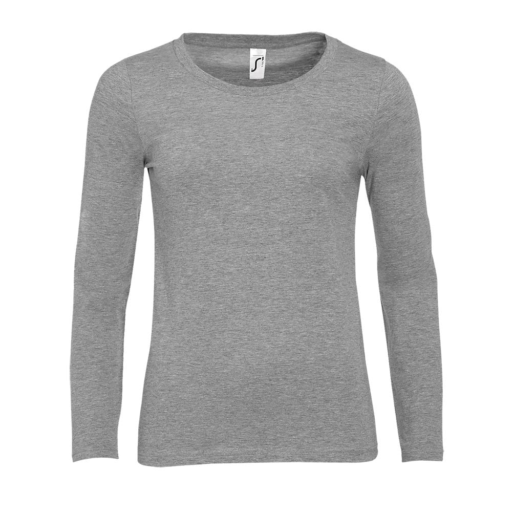 SOL'S MAJESTIC - WOMEN'S ROUND NECK LONG SLEEVED T-SHIRT